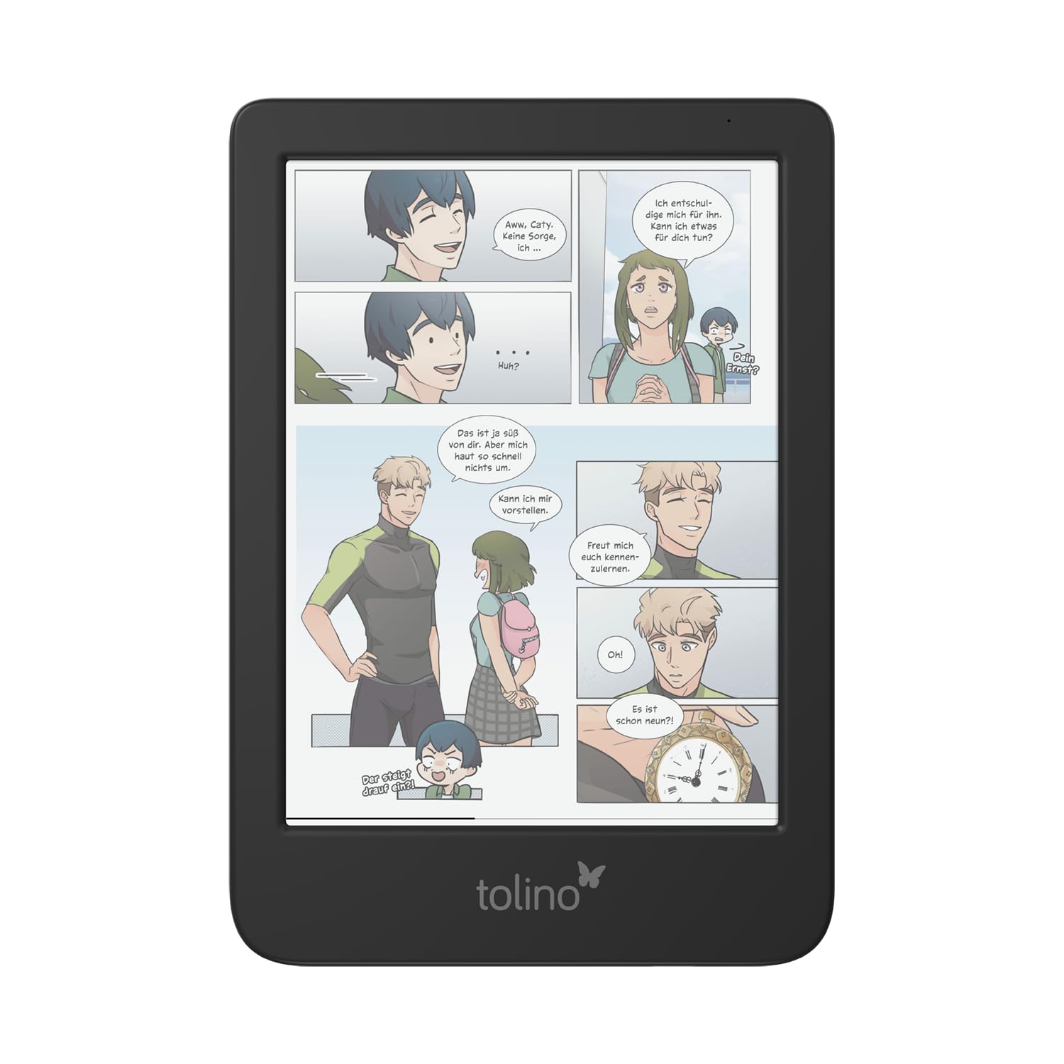 Tolino shine color Liseuse Écran tactile 16 Go Wifi Noir