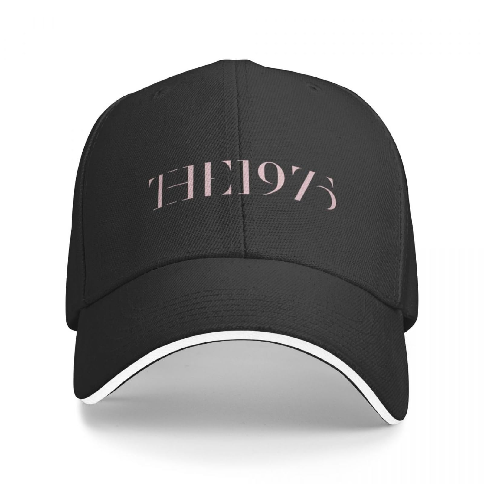 Cizieoe Men's Black Baseball Cap 1975 Is The Great Year Of Music And Band Cosplay Hat Man's Golf Wear