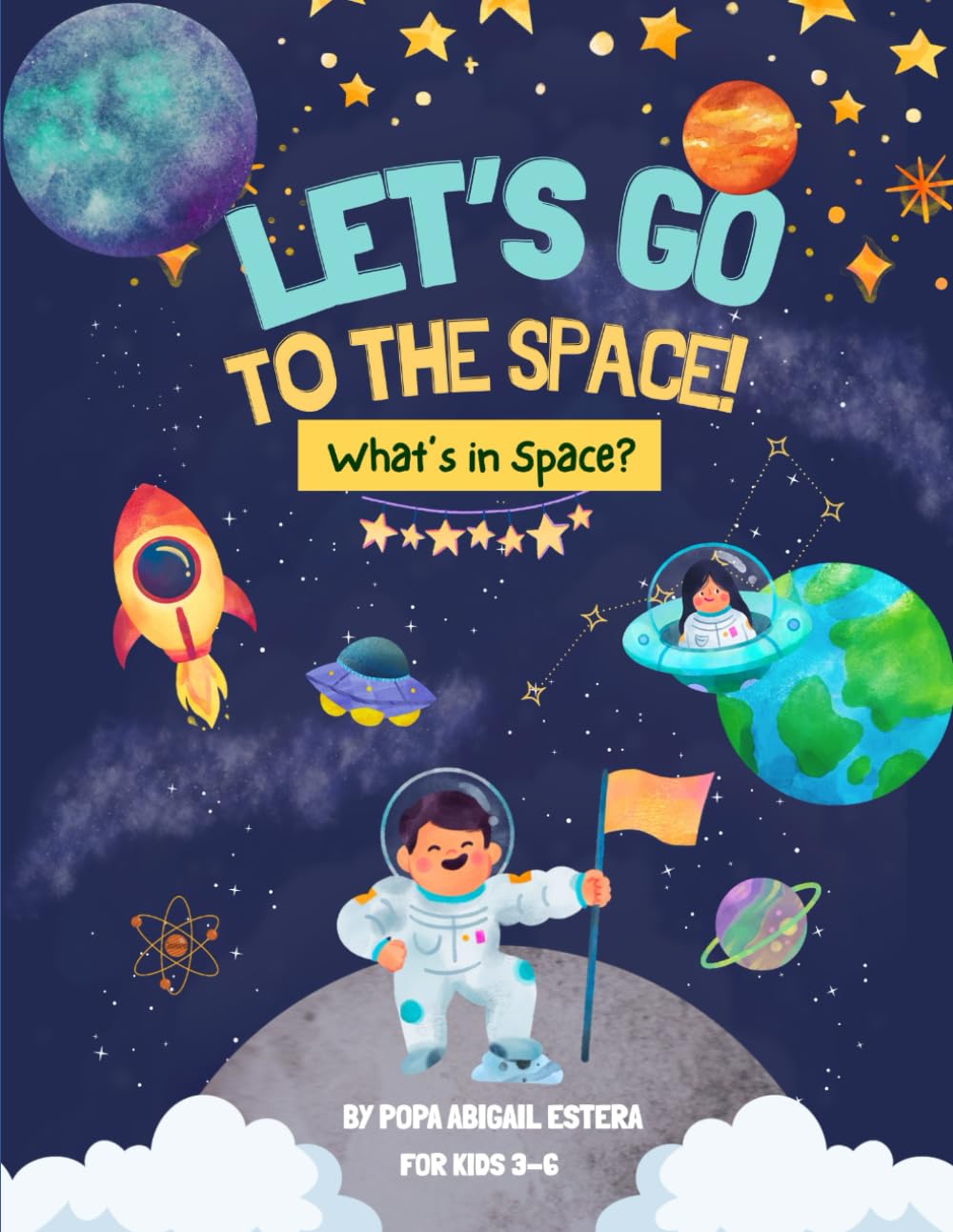 Astronaut coloring book
