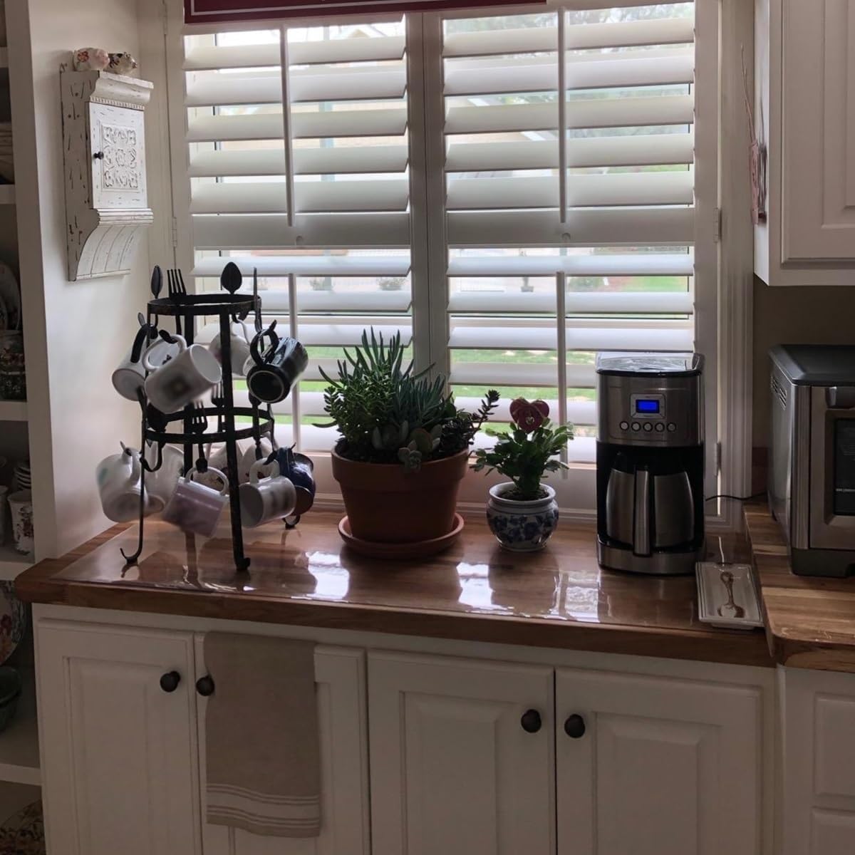 Large Clear Desk Mat,Heat Resistant&Waterproof Clear Desk Pad,Tablecloth Cover for Coffee&Dining Room Table,Multisize PVC Plastic Desk Pad Mat for Home and Office(31.5"x 67")