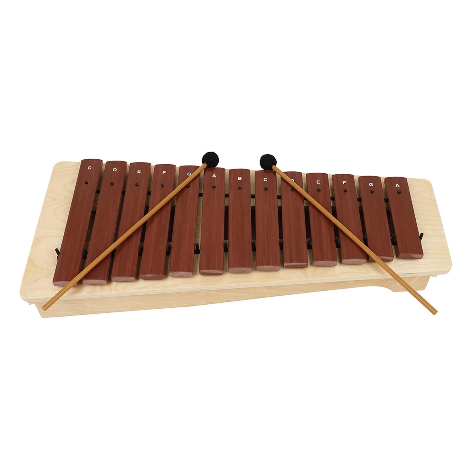 13 Notes Pine Xylophone | Bussare con la mano for performance/strumento da performance