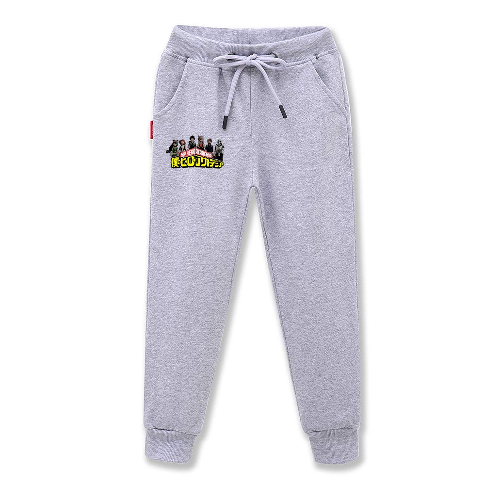 My Hero Academia Pants Children Casual Trousers Classic Sports Pants Kids Elastic Waist Sweatpants Boys and Girls