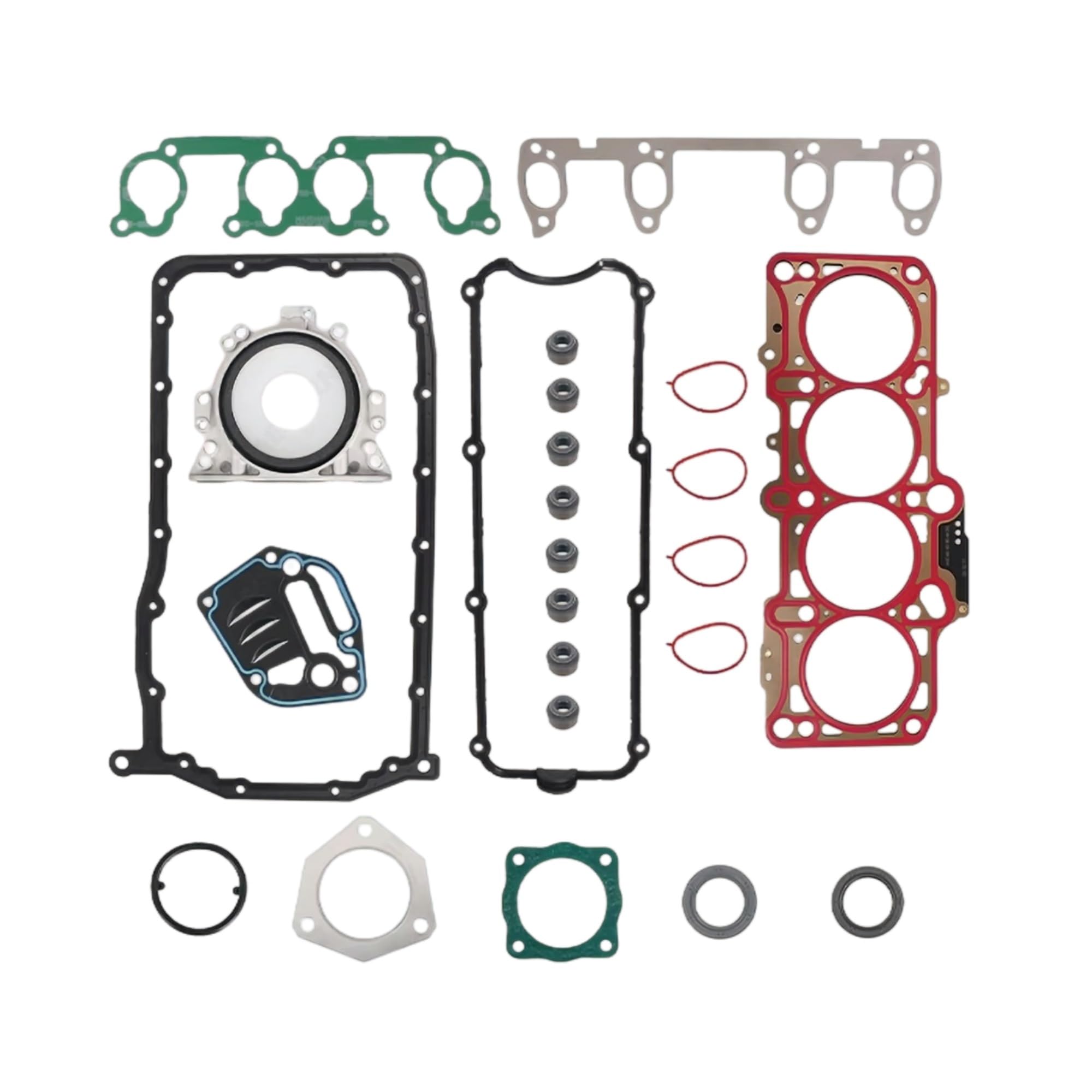 Junta estanqueidad tapa válvulas EA113 Pieza De Motor Culata Juego Completo Juntas GAS 2.0L Para VW Para Bora Para Jetta Para Passat Para Golf Para Polo Para SEAT