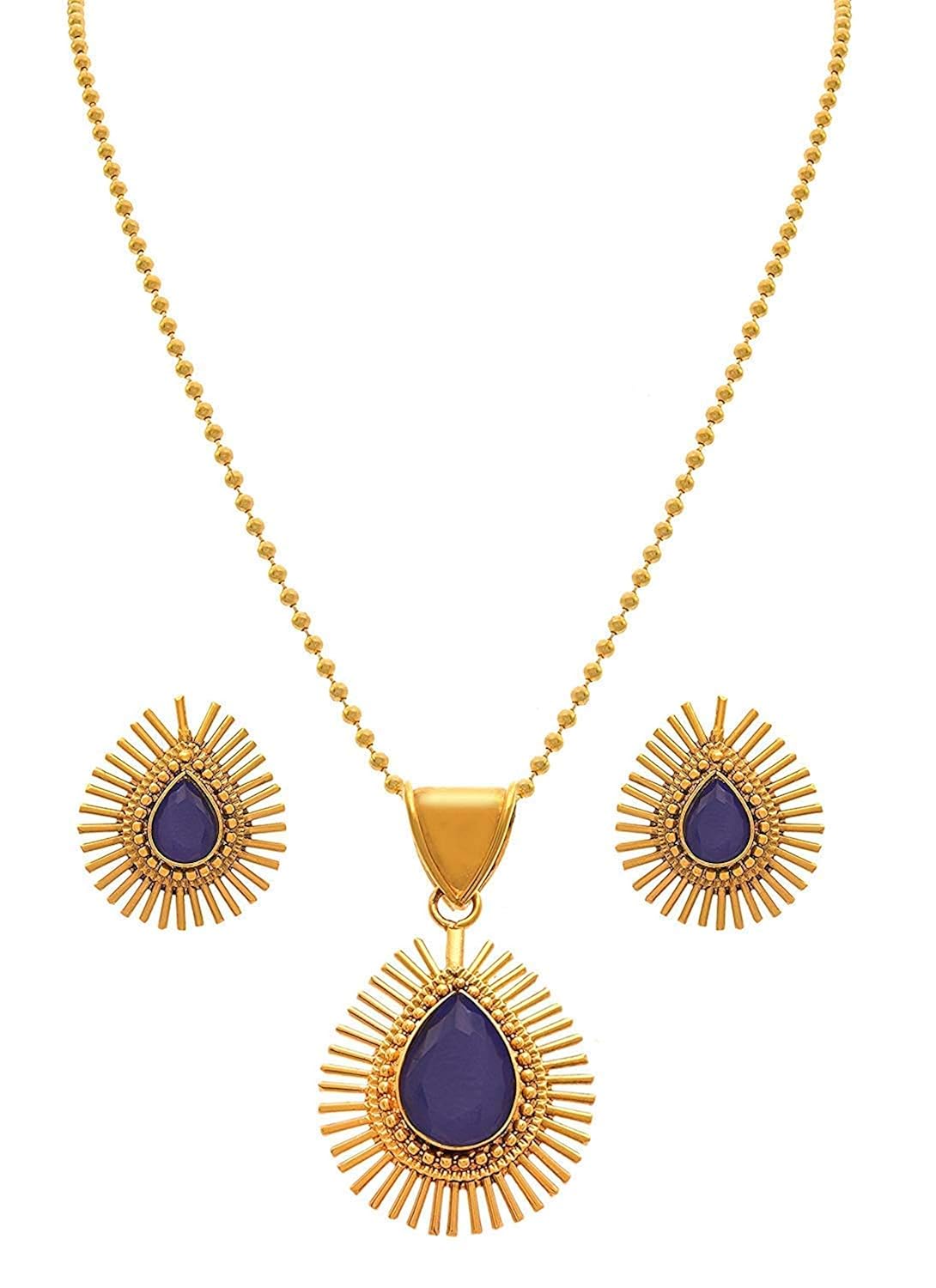 Gold Plated Pendant with chain 