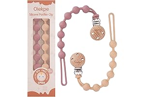 Baby Pacifier Clips, Suitable for Boys and Girls 0-6 Months