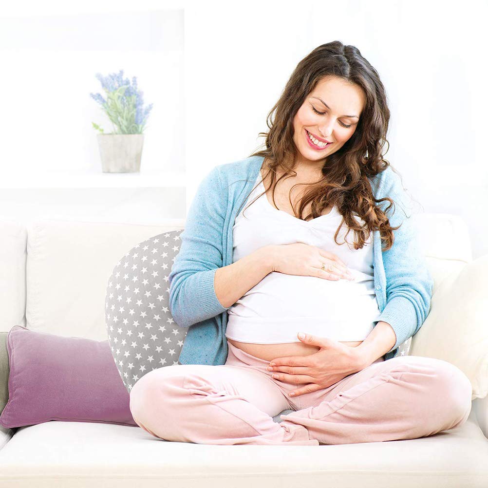 Almohada de Lactancia Lactancia Materna, Almohada de Lactancia Multifuncional Cojín de Lactancia Almohada de alimentación Infantil
