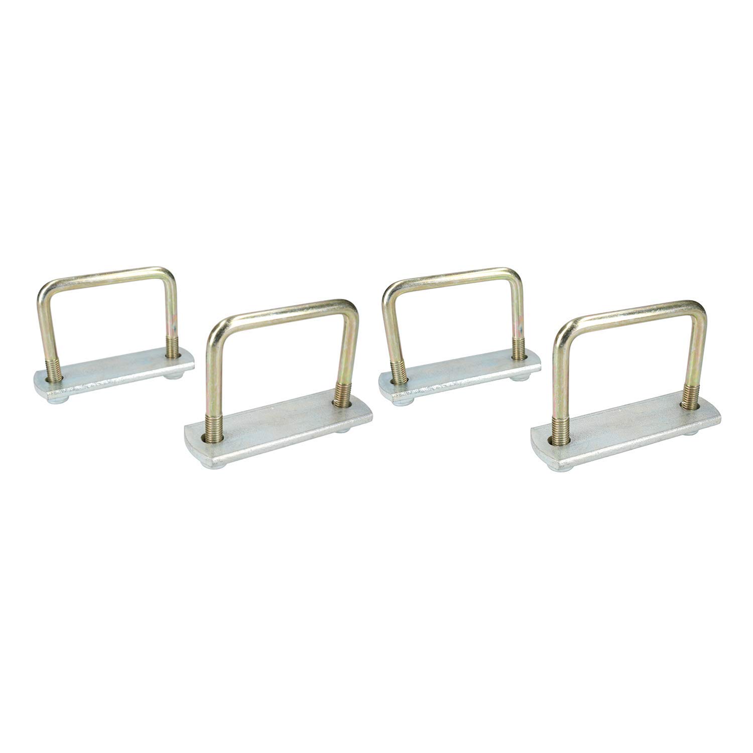 Ab Tools 4 Pack M10 80Mm X 75Mm U-Bolt N-Bolt With Plates & Nuts High Tensile