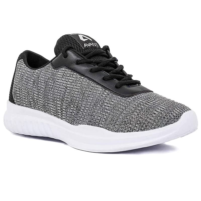 Buy AVANT Men's Nitro Running and Gym Shoes Grey/Black, UK 6 at Amazon.in
