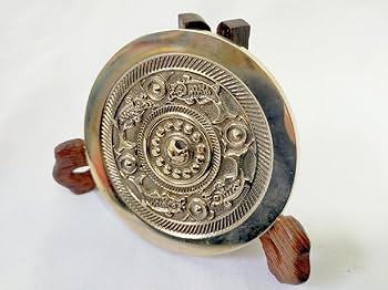 Amazon.co.jp: 実用青銅鏡(小)B 高錫青銅製 古代中国 三国志 青銅器