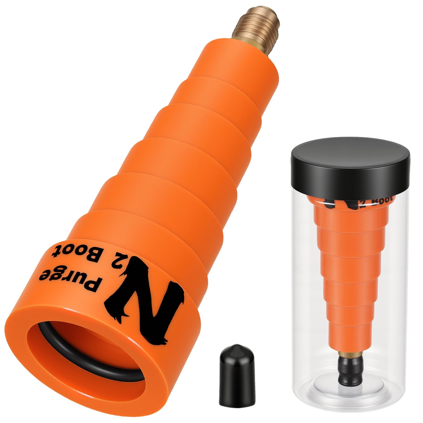 Nitrogen Purge Boot for HVAC Brazing – Hands-Free Nitrogen Purge Tool