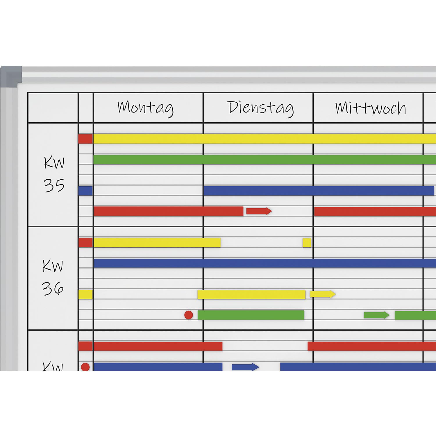 MAUL, Tableau de Planification, Planning universel, largeur 900 mm