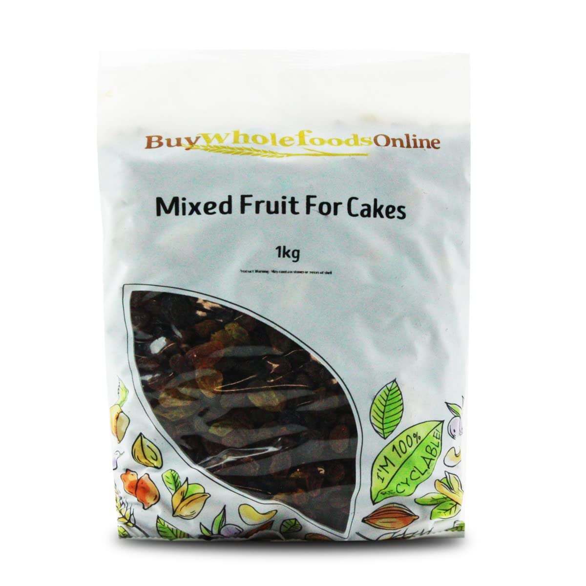 Mixed Fruit For Cakes 1kg (BWFO)