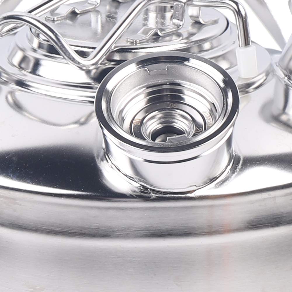 serbatoio per la pulizia, 10 litri, barile per la pulizia della birra in acciaio inossidabile, barattolo per la pulizia della birra, serbatoio per la pulizia del barattolo di birra