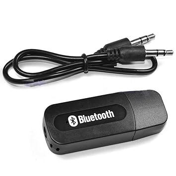 WOLFSTONE USB Bluetooth Dongle | Music Receiver for Car Speakers, Amplifier