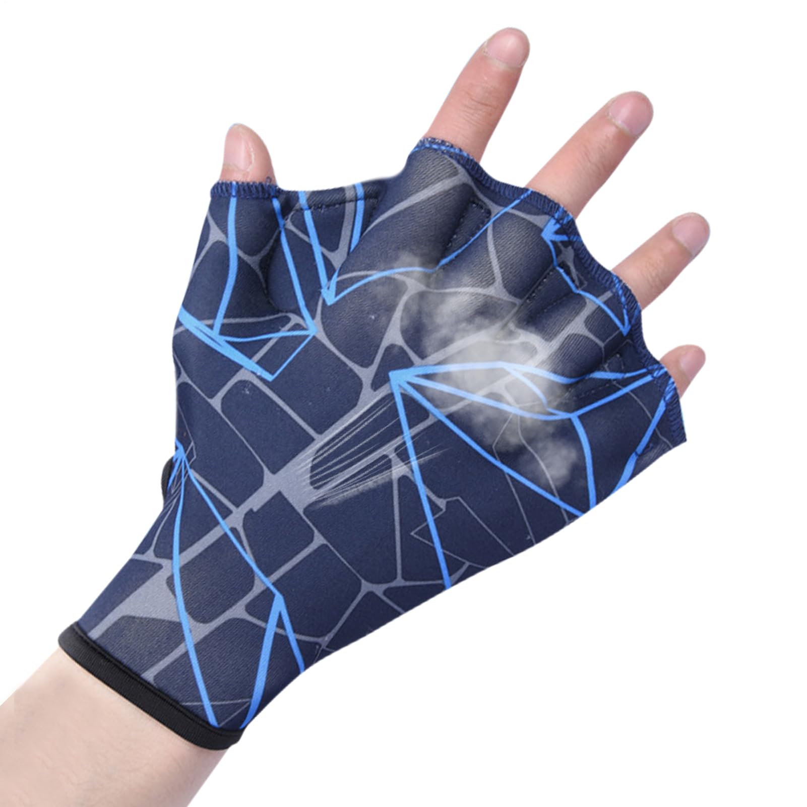 Aqua Handschuhe – Schwimmhandschuhe/Handschwimmhandschuh, halbe Aquatik, Handflossen, Unisex, Schwimmflossen Flowd, Webschwimmhandschuhe für