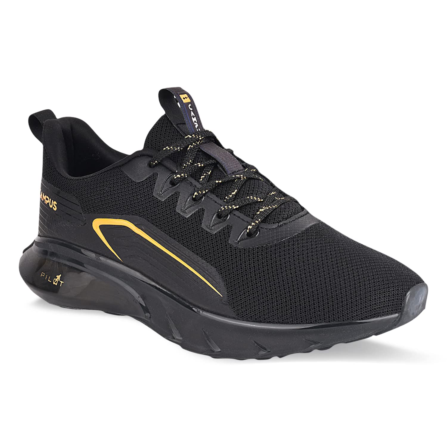 Campus Mens DREAMPLEX BLK/MSTD Walking Shoes - 7UK/India 22G-206 (B09QX7GVLH) Amazon Price History, Amazon Price Tracker