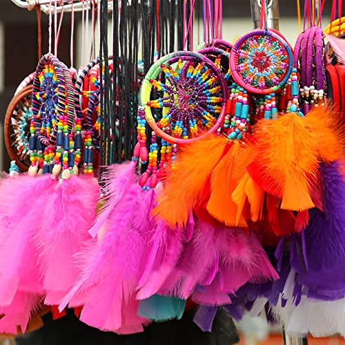 Colorful Turkey Feathers For Diy Crafts 4-6 Inches Dreamcatcher Natural Colored Feathers(200Pcs) #TOP5