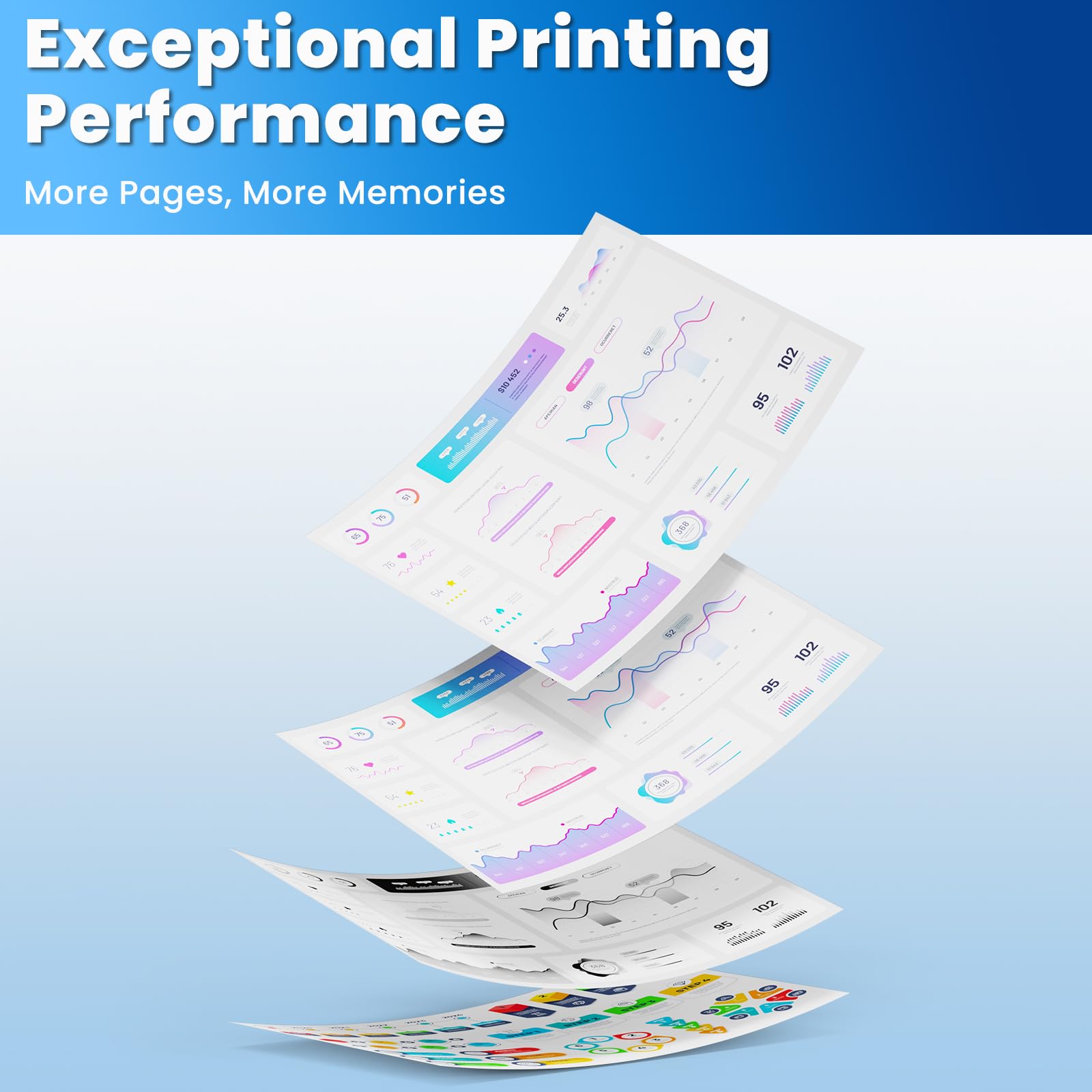 134X Black Toner Cartridge Laser Jet M209dw MFP 234dw 2 Pack with Chip Compatible for HP 134A 134X Toner Cartridges for HP134X HP134A W1340X for Laser Jet M209dw MFP M234sdw M234sdw M234sdn Toner Ink