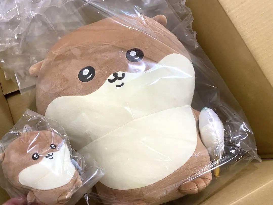 Amazon.co.jp: ナガノマーケット カワウソ ぬいぐるみくじ A賞＆D賞