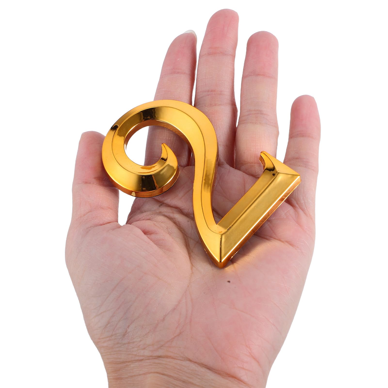 Operitacx Numeri Adesivi per Porta in Abs Oro 10 Pezzi, Numeri Moderni per Decorazioni Facili Fai da Te, per Porta D'ingresso e Appartamento