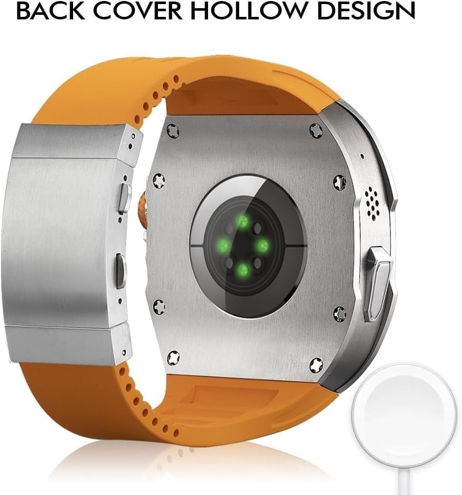 Boîtier titane 49mm Apple Watch Ultra 2 EZZON kit modification robuste - 2