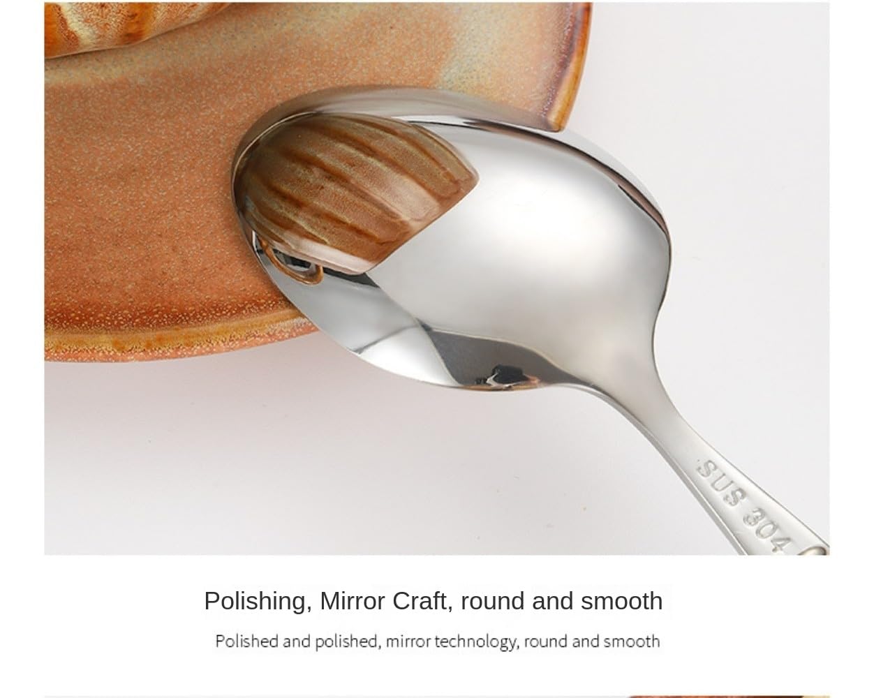 Manico in Pero Cucina Acciaio Inossidabile Posate Stoviglie Posate Coltelli Forchette Cucchiai Set Coltello Da Bistecca Cucchiaio Da Dessert (Palissandro,20 pezzi)