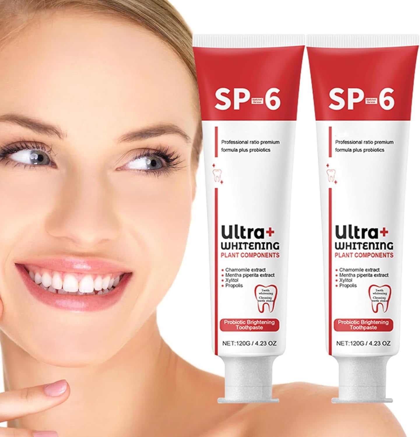 SP-6 Probiotic toothpaste for freshening breath and cleaning the mouth