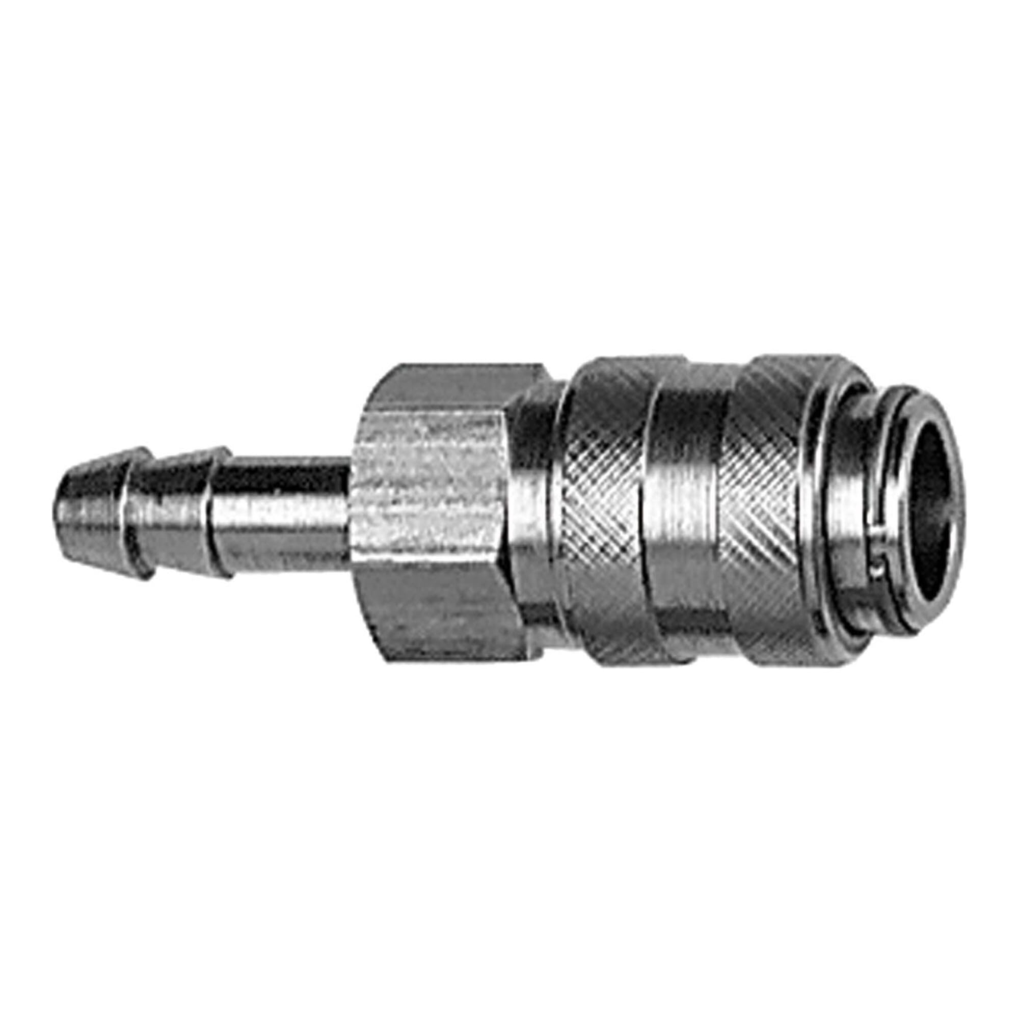 RIEGLER 107198-243.532 Schnellverschlusskupplung NW 5, Edelstahl 1.4305, Tülle LW 6, 1Stk