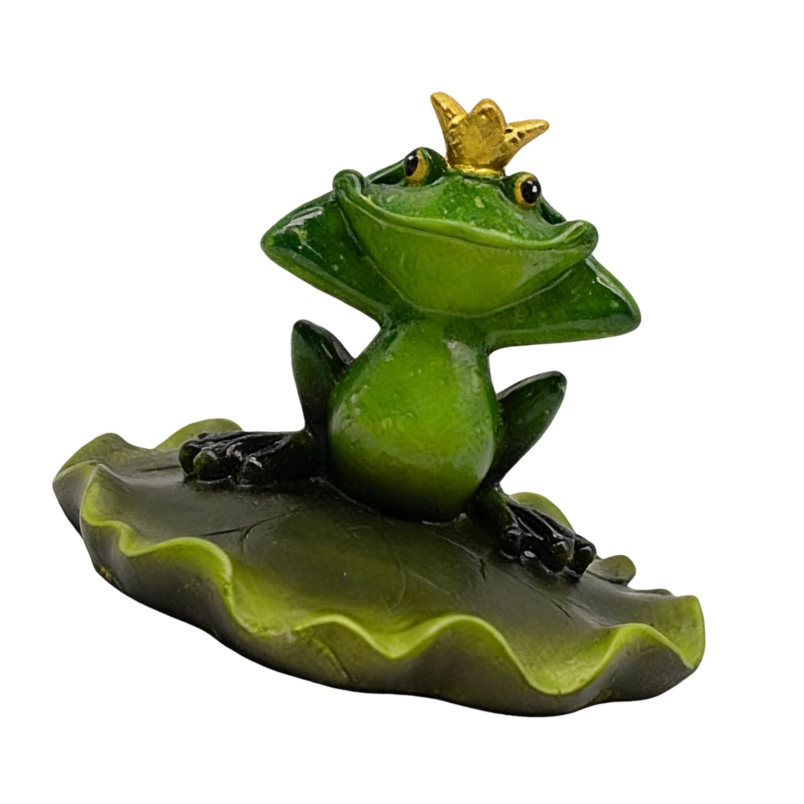 Snorvixre Artistic Floating Frogs Statue Resin Ornament for Home Garden Pond Creative Pond Frogs Statue