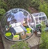 AIMCAE Tienda de campaña inflable al aire libre, tienda transparente, incluye ventiladores que se utilizan para tiendas de campaña al aire libre y observar las estrellas por la noche.