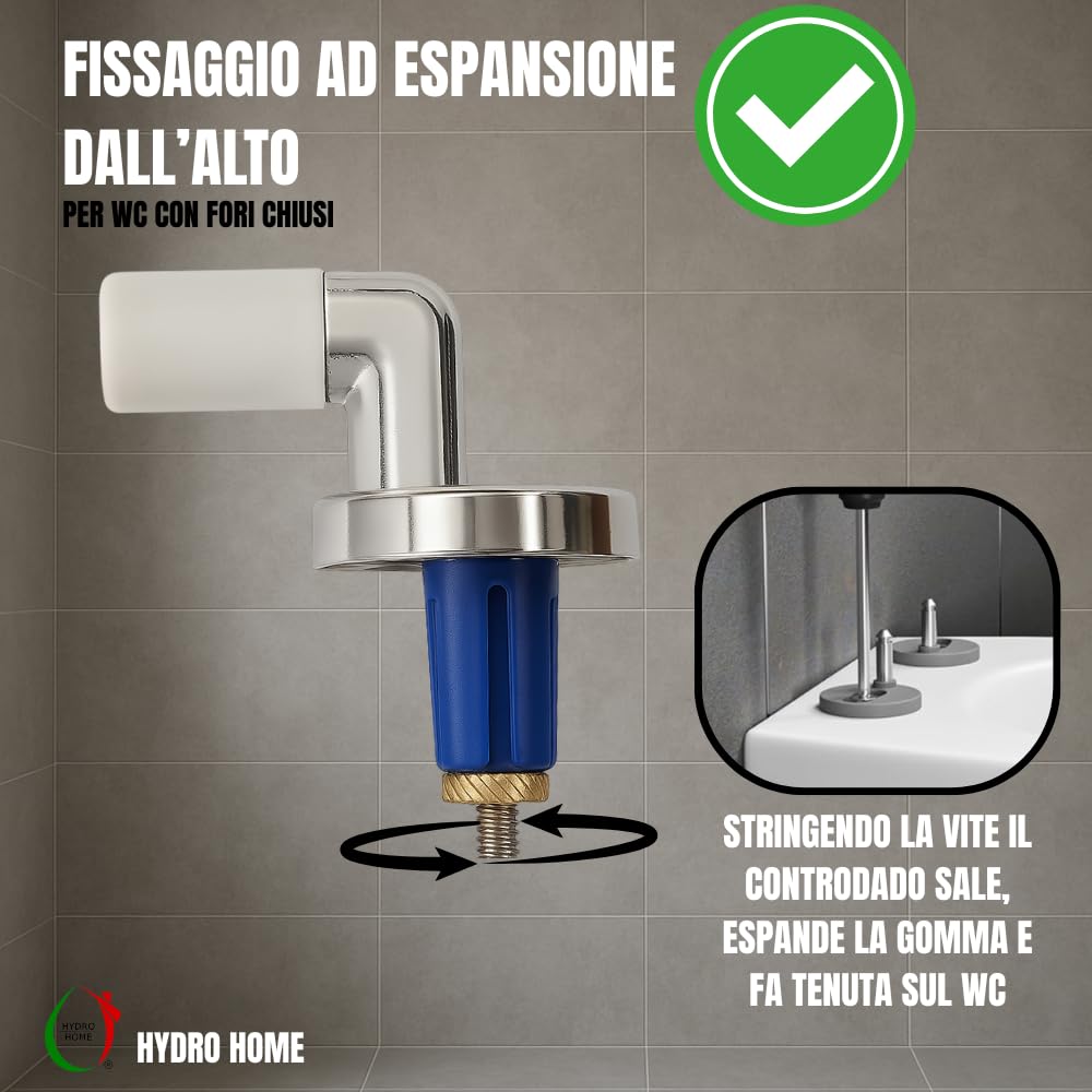 HYDRO HOME - Asiento de inodoro Nido Hatria termoendurecible blanco Soft Close