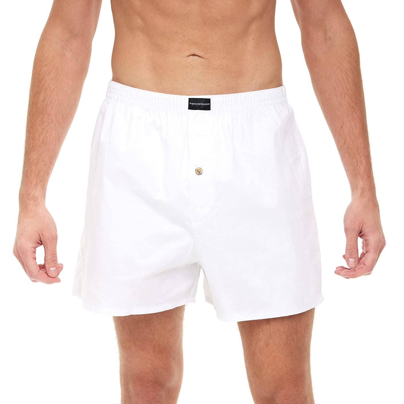 Andrew Scott Mens Cotton Blend Boxer Shorts Big Man Sizes S to 6XL - Multi Bulk Packs