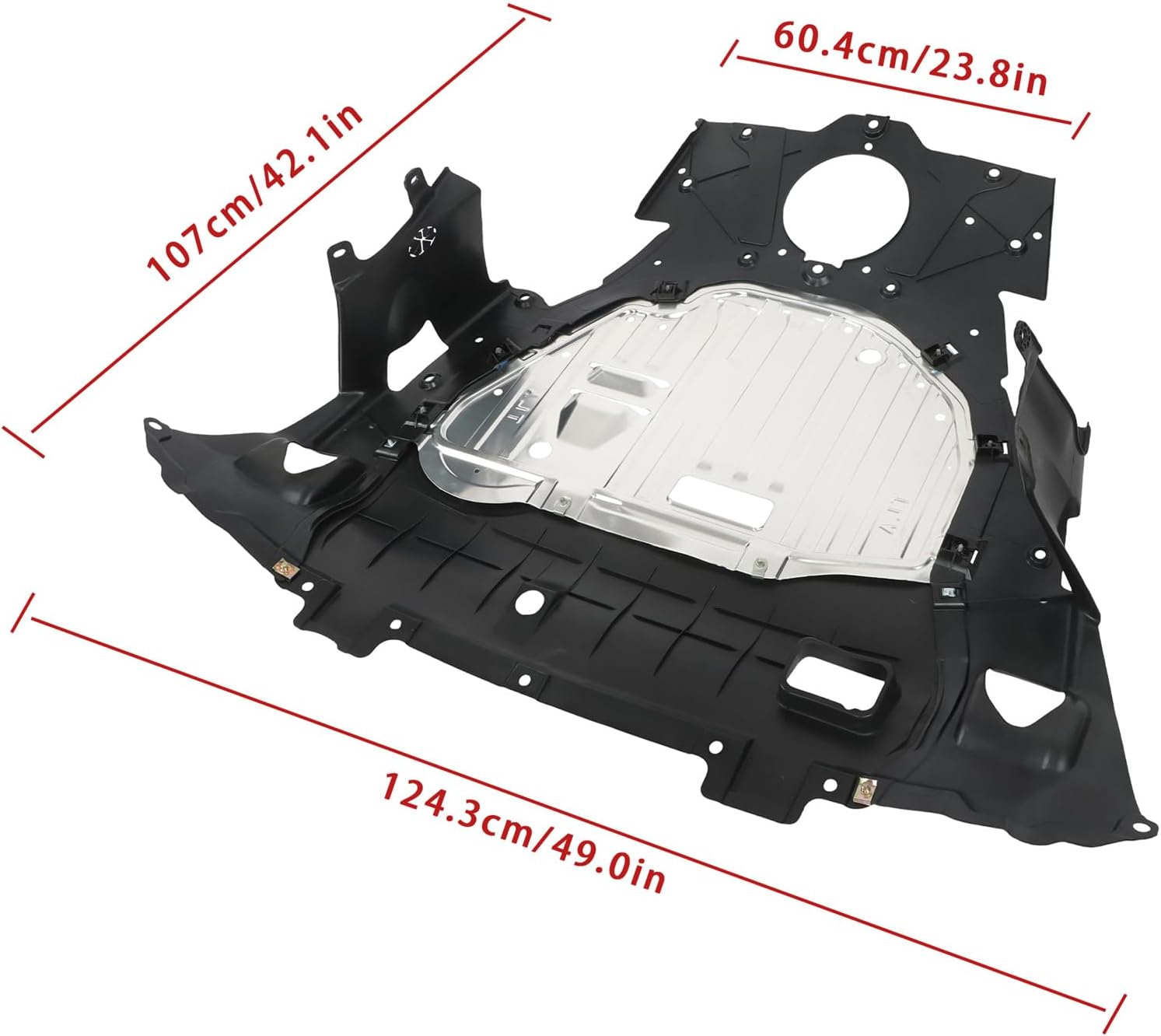 labwork Front Lower Engine Under Cover Splash Shield Replacement for CRV 1.5L 2017-2022 Replacement for Honda CRV 2.4L 2017-2019 74110TLAA00