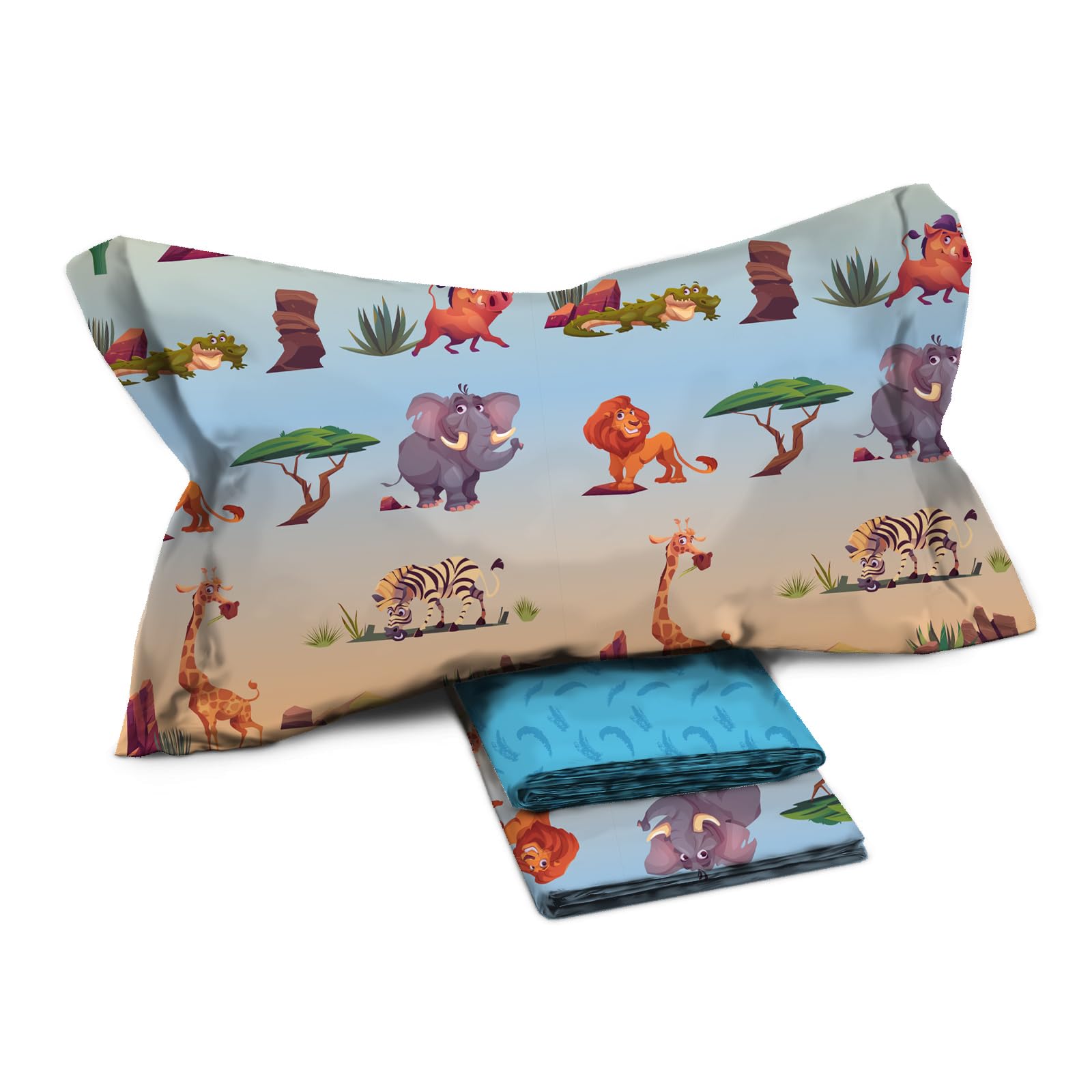 Lenzuola Letto Singolo Bambina Fantasy Principesse - 100% Cotone, Set Completo Con Federa - Foto 2