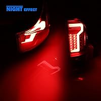 Vista 13 de WOLFSTORM LED Tail Light Fit for 2016-2023 Toyota Tacoma, 2016-2013 Toyota Tacoma Tail Light Replacement Assembly,1 Pair(Clear Lens)