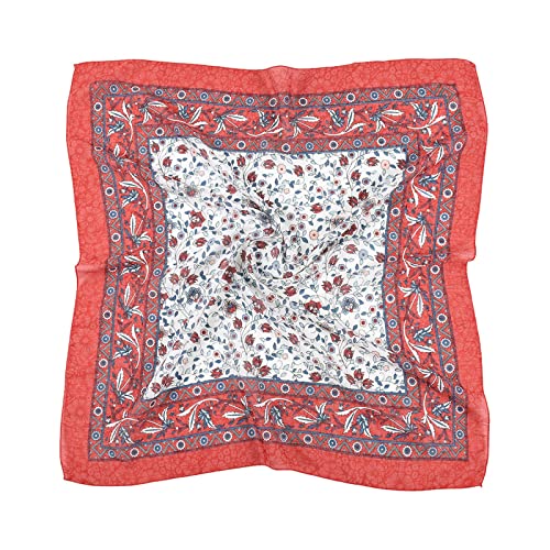 YOLAI Mixed Cotton Square Scarf Womens Bandana Hand Head Hair Scarfs Handbag Wraps Sleeping Headscarf Headdress