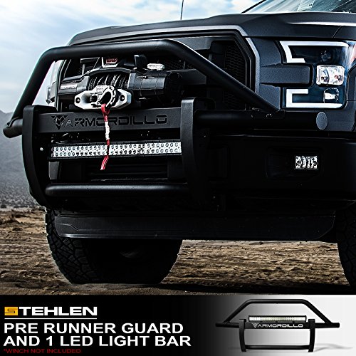 Armordillo 733469494676 Modular Pre-Runner Bumper Grille Guard with 32" 60x CREE LED Light