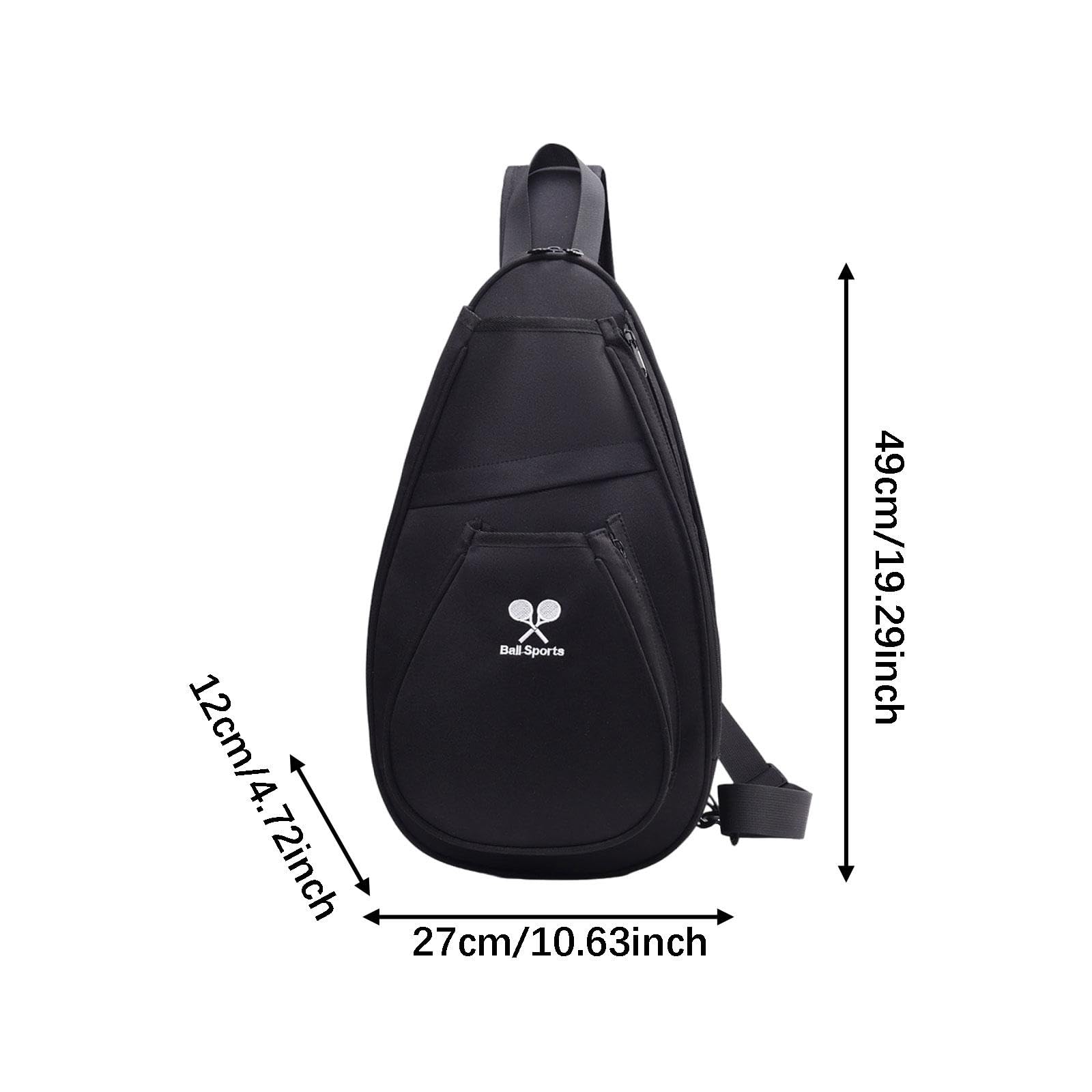 Borsa per Racchetta Da Ping Pong, Zaino Sportivo con Tasca Pratica, Custodia per Allenamento in Viaggio, Materiali Durevoli