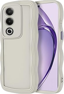 OPPO A3 Pro 5G / OPPO A3 5G対応 ケース カバー TPU シリコン質感 耐衝撃 落下防止 取付簡単 オッポa3 5g プロ ケース用 カメラ保護 レンズ保護 高級携帯電話ケース (ホワイト)