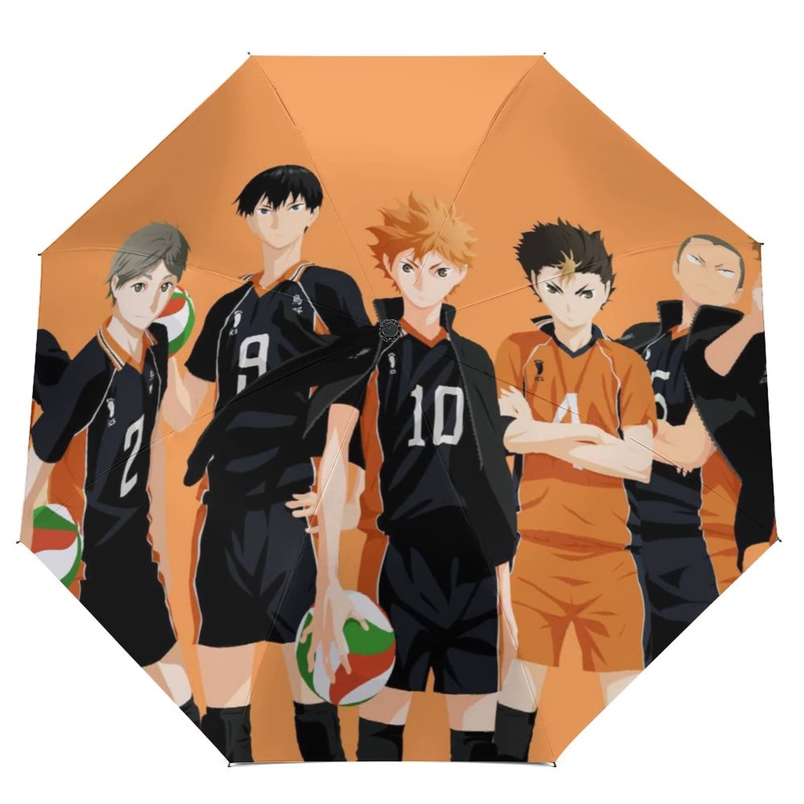 Amazon | 逆折り式傘 可愛いキャラクター柄 ハイキュー!! 烏野