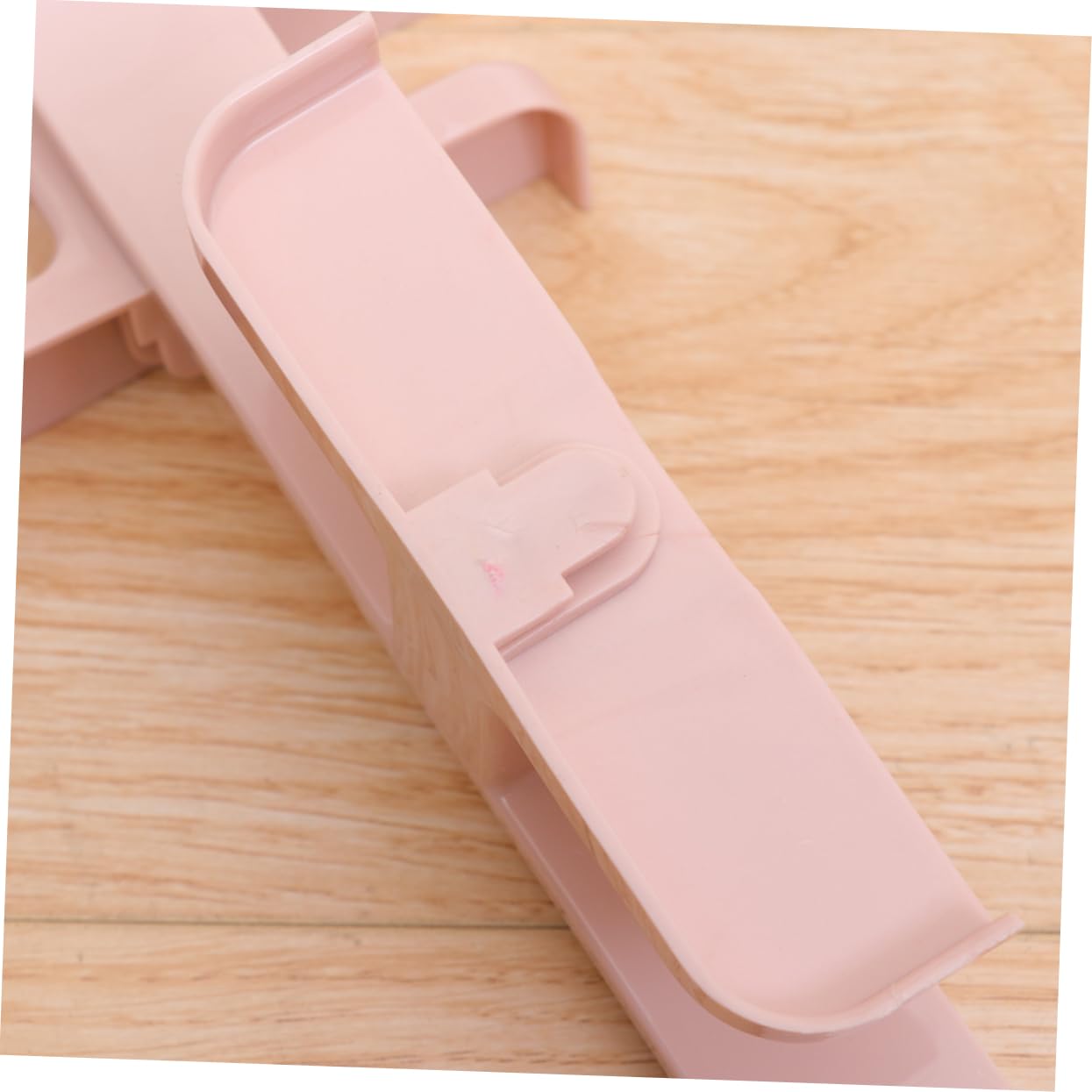 Alipis 5Pcs Wall Mounted Slippers Organizer Rack Elastic Plastic Shoe Storage Holder for Bathroom Hallway Space Saving Design Pink for Neat Tidy Spaces