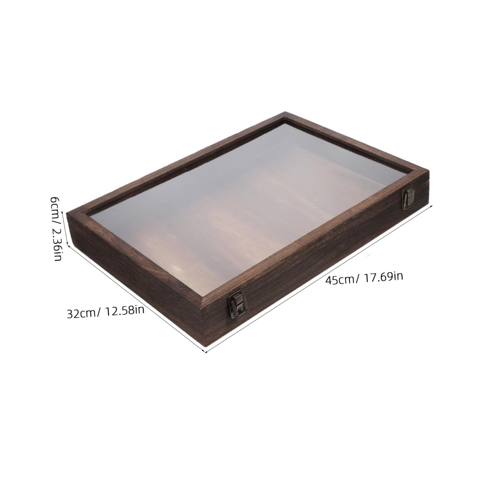 STOBAZA Elegant Specimen Box Dried Flower Display Case Butterfly Display Case Long-Lasting