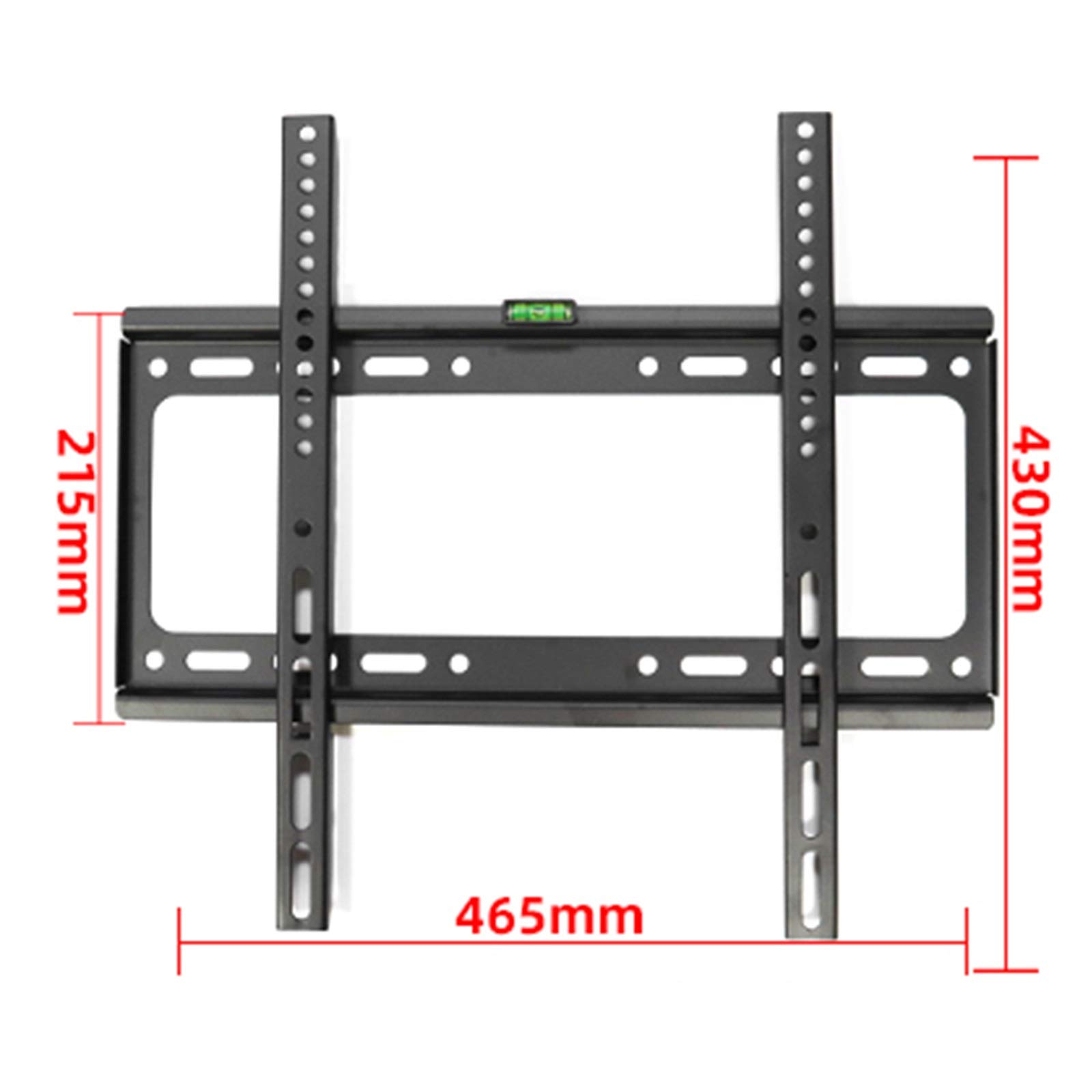 SHIJINHAO Supporto da Parete per TV,32-55 Pollici Staffa A Parete TV Fissa □ Supporto A Parete Ultra Sottile A Parete for Schermi Compatibili VESA, capacità di Peso 50KG