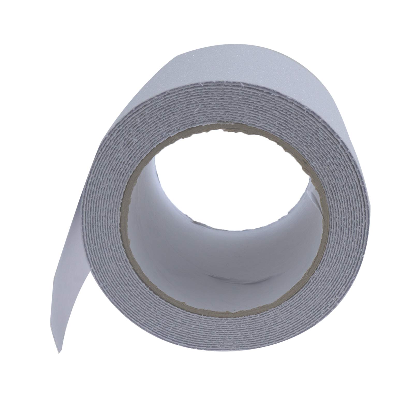 Micro Trader Transparent Anti-Slip Tape Waterproof Adhesive Backed Anti Slip/Skip Tapes for Stair Threads Flooring Bathroom 100mmx5m Transparent