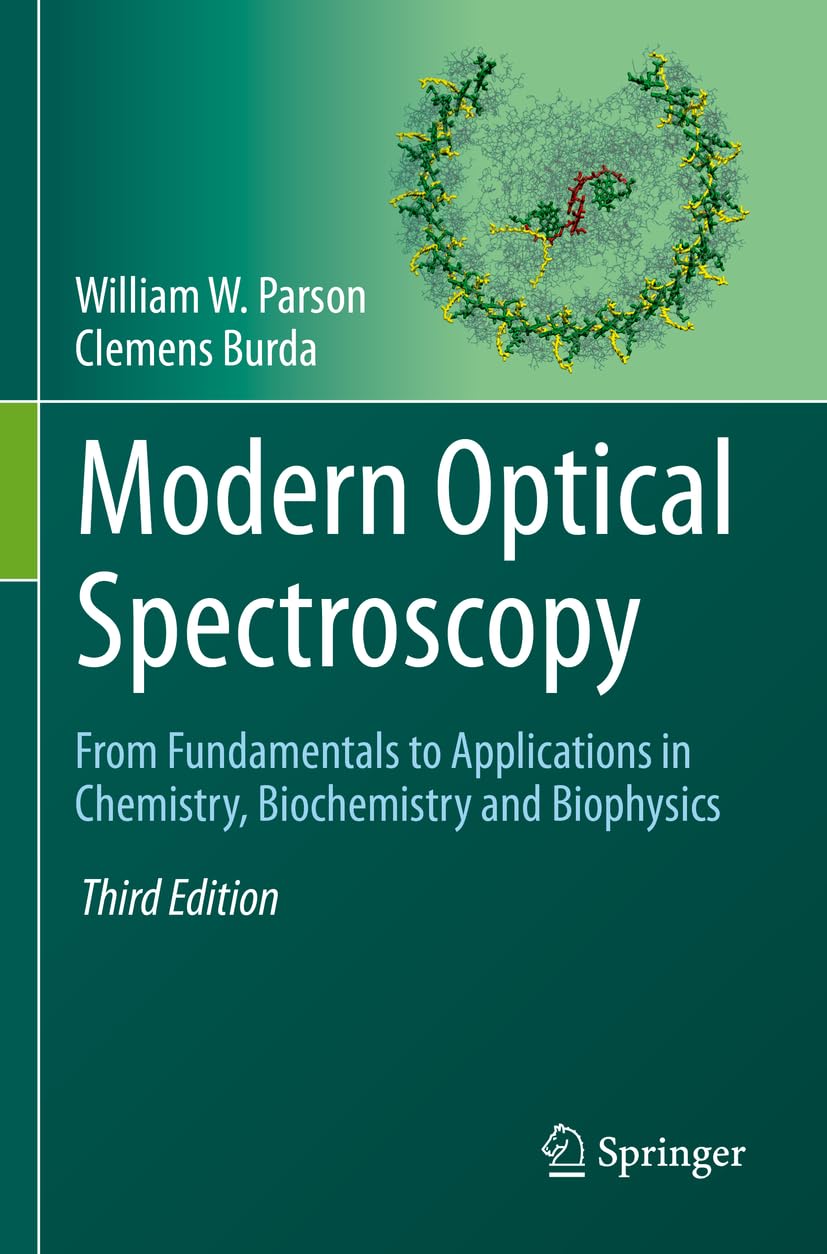 Book · Modern Optical Spectroscopy: From Fundamentals to Applications in Chemistry, Biochemistry and Biophysics