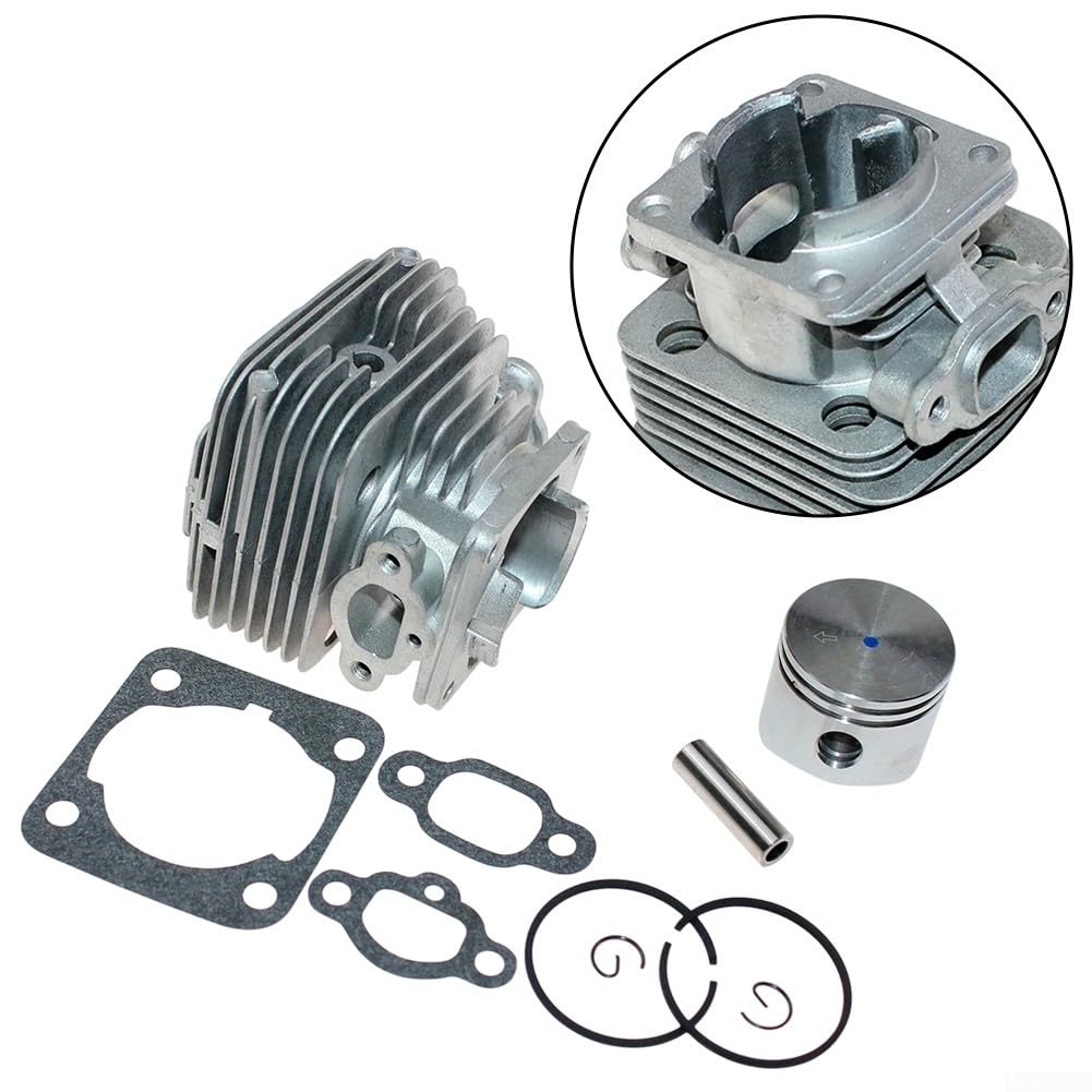 Zylinder für kolben Baugruppe 40mm für Oleo für mac für efco Trimmer BC420 BCF420 741 Sparta 424 440 441 4400 OM43 8410 Robustes Metall Kit