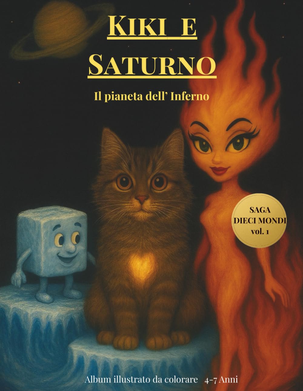 Kiki e Saturno: Il pianeta dell'Inferno (La saga dei Dieci mondi Stellari)