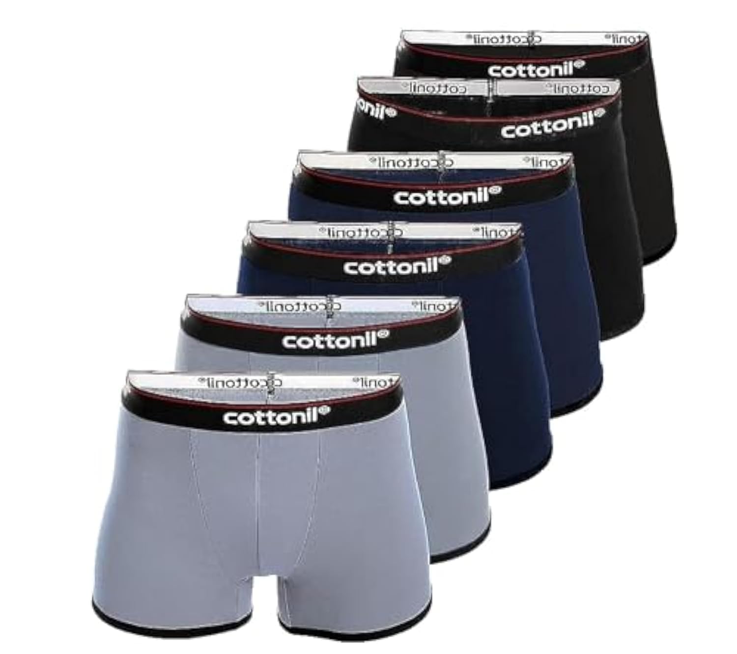 CottonilMen's Set of 6 Everyday Classic