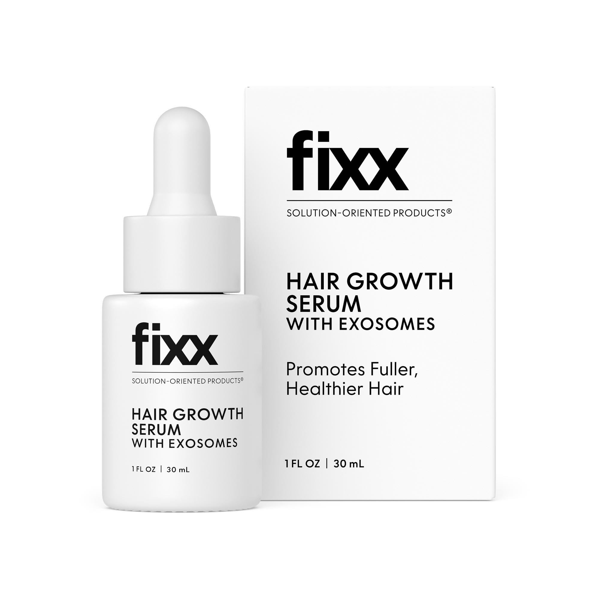 Amazon.com: Fixx Hair Growth Serum – Exosome-Infused Scalp