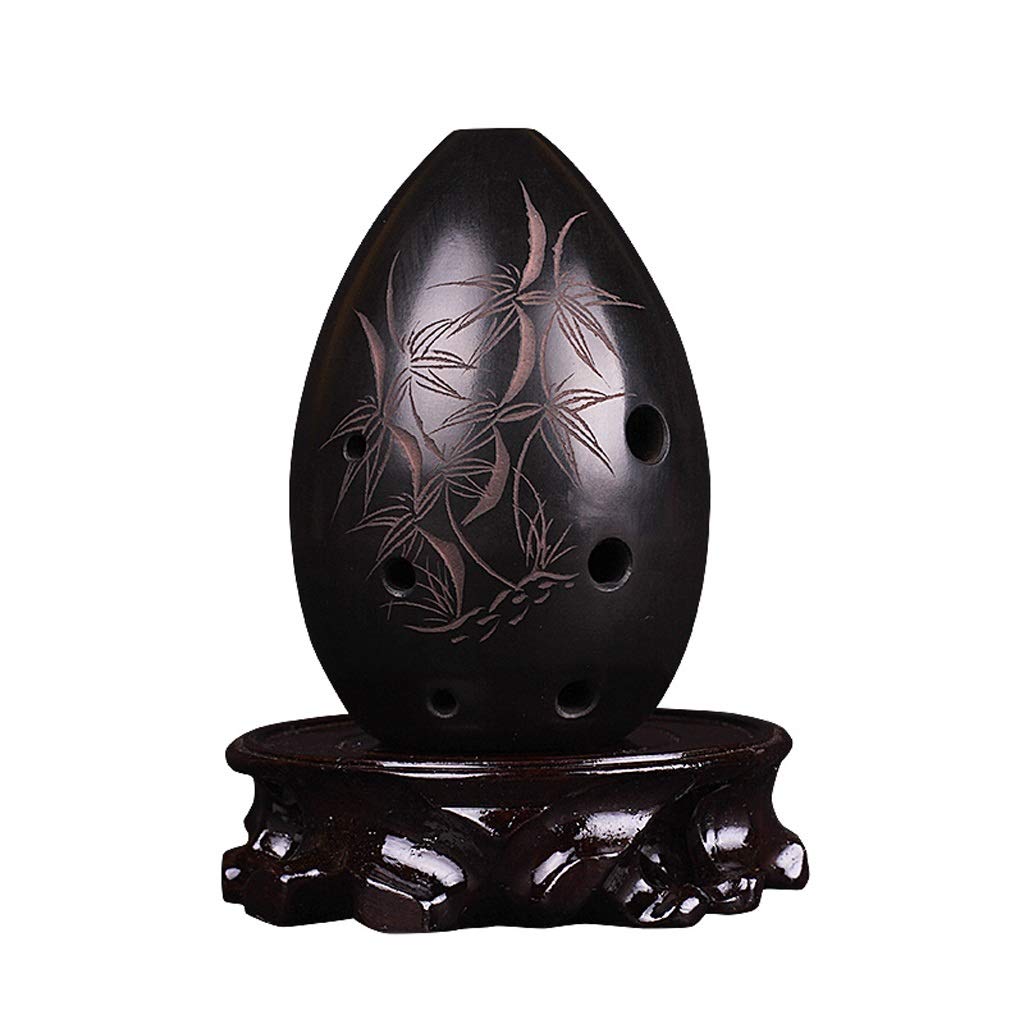 Buy Ocarina 8 Hole Ocarina Black Clay Musical Instrument Children